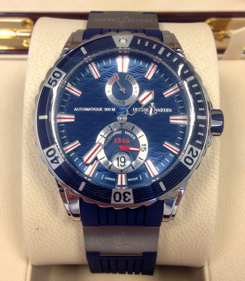 ユリスナルダン スーパーコピー 腕時計 263-10-3R-93 青色 ブルー